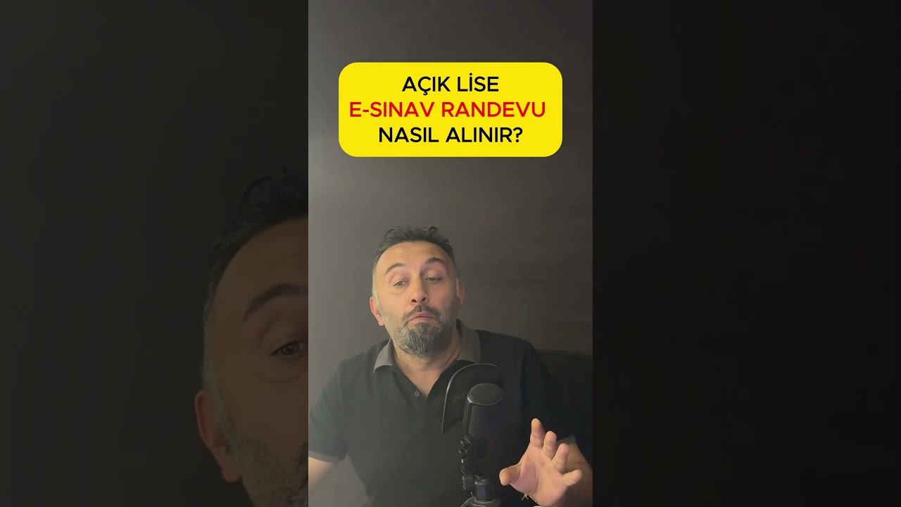 Açık Lise E-Sınav Randevusu Nasıl Alınır? Adımlar Belli