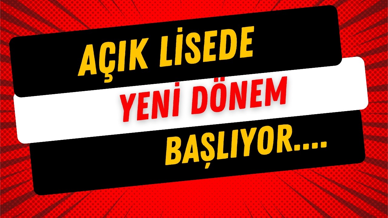 Açık Lise 2. Dönem Sınav Sonuçları Açıklandı